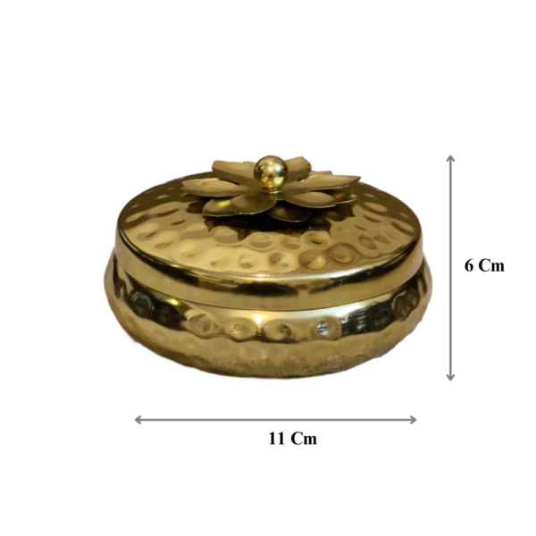 Hammered Gold plated bowl - Image 2